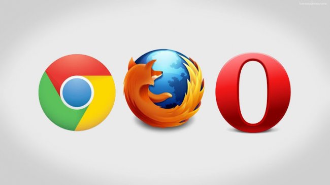 Opera, Mozilla Firefox และ Google Chrome