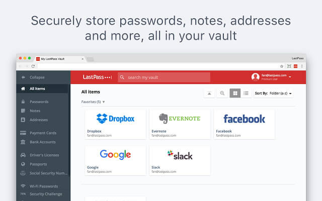 LastPass Free Password Manager