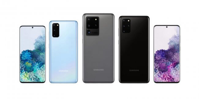 Samsung Galaxy S20, Galaxy S20, Galaxy S20 Ultra ราคาเปิดตัว