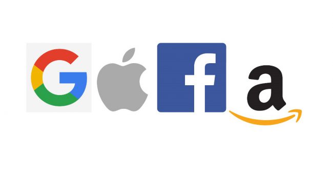 Google, Apple, Amazon, Facebook