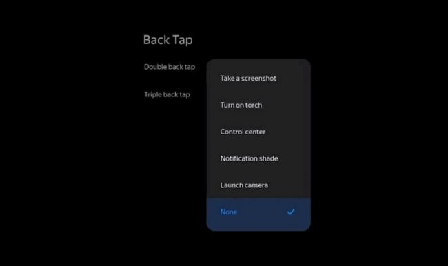 ฟีเจอร์แตะหลังเครื่อง (Back Tap) ที่ช่วยให้สามารถแตะ (เคาะ) เพื่อทำการสั่งงาน iPhone