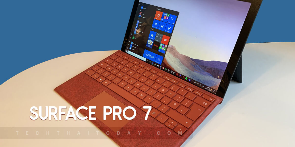 Read more about the article รีวิว Surface Pro 7 ฮาร์ดแวร์ Windows ระดับพรีเมียมของ Microsoft