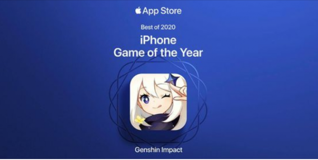 Genshin Impact (ซึ่งเป็นผู้ชนะ เกมที่ดีที่สุด ของ Play Store )