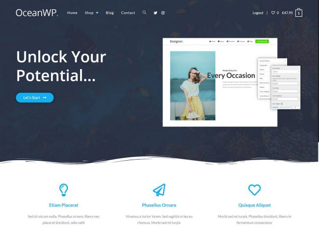 OceanWP-WordPress theme