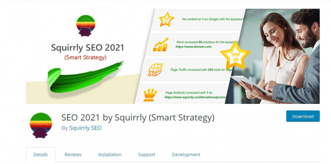 SEO 2021 by Squirrly ปลั๊กอิน
