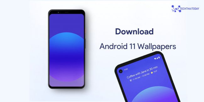 วอลเปเปอร์ (Wallpaper) ชุด Android 11