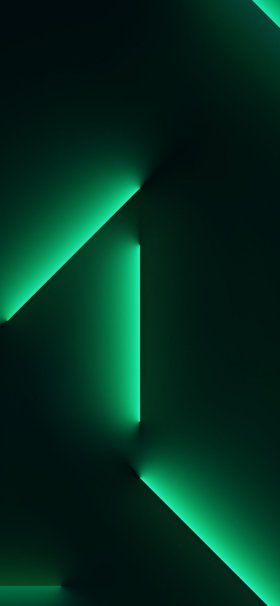 วอลเปเปอร์ (Wallpaper) ชุด iPhone 13 Concept in Green