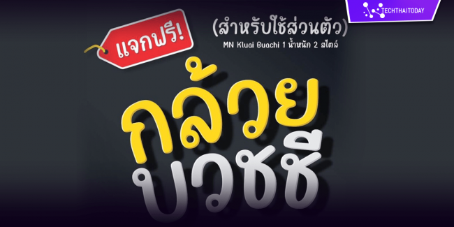Read more about the article ฟ้อนต์ไทย กล้วยบวชชี (MN Kluai Buatchi)